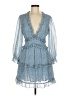 Unbranded Blue Cocktail Dress Size S - photo 1