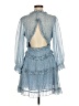 Unbranded Blue Cocktail Dress Size S - photo 2