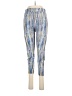 Chances R Print Blue Active Pants Size M - photo 1