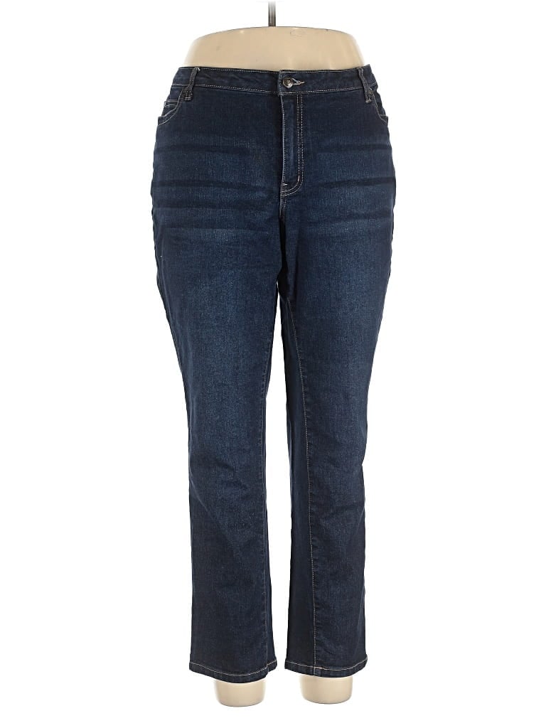 Pre-owned Denim 24/7 Jeans In Blue