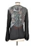 Clover Canyon 100% Polyester Gray Long Sleeve Blouse Size S - photo 2