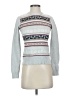 Ted Baker London Print Gray Pullover Sweater Size 4 (1) - photo 1