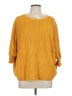 Andrea Jovine Yellow Pullover Sweater Size L - photo 1