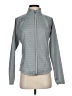 Athleta 100% Polyester Stripes Gray Track Jacket Size XS - photo 1