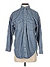 J.Crew 100% Cotton Blue Long Sleeve Button-Down Shirt Size 0 - photo 1