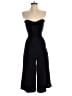 Elizabeth and James Solid Black Jumpsuit Size 2 - photo 1