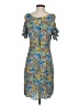 Violeta by Mango Print Blue Cocktail Dress Size XS - photo 2
