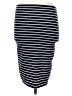 Zara TRF Stripes Blue Casual Skirt Size M - photo 2