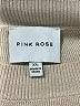 Pink Rose Tan Pullover Sweater Size XL - photo 7