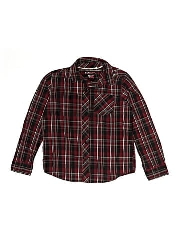 Tony Hawk Long Sleeve Button-Down Shirt (view 1)
