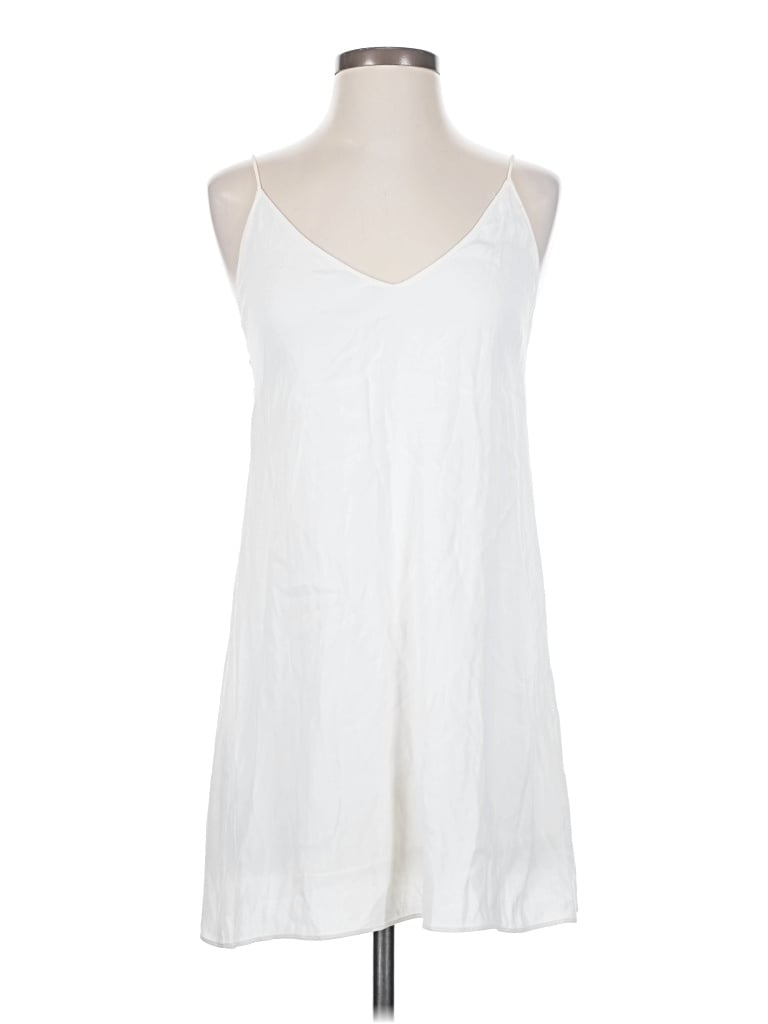 Pre-owned Wilfred Free Casual Dress In White