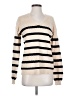 Zeagoo Stripes Ivory Pullover Sweater Size S - photo 1