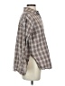 Final Touch 100% Cotton Plaid Brown Long Sleeve Button-Down Shirt Size S - photo 4
