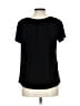DressBarn Black Short Sleeve Blouse Size L (petite) - photo 2