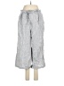 Max Studio Stripes Silver Casual Pants Size M - photo 1