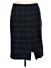 Unbranded 100% Polyester Tweed Blue Formal Skirt Size 6 - photo 2