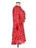 Boohoo 100% Polyester Red Casual Dress Size 6 - photo 4