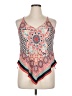 Heart Soul 100% Polyester Red Sleeveless Blouse Size XL - photo 1