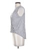 Carly Jean Silver Sleeveless Blouse Size S - photo 5