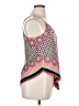 Heart Soul 100% Polyester Red Sleeveless Blouse Size XL - photo 4