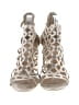 Material Girl Metallic Metallic Gold Sandals Size 10 - photo 2