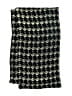 Unbranded Houndstooth Chevron-herringbone Black Scarf One size - photo 2