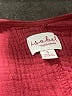 Isabel 100% Cotton Solid Burgundy Jumpsuit Size S - photo 4