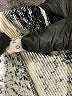 Vaara Animal Print Silver Casual Pants Size 0 (estimated) - photo 7