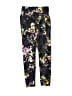 Active by Old Navy Floral Black Casual Pants Size 8 - photo 1