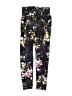 Active by Old Navy Floral Black Casual Pants Size 8 - photo 2