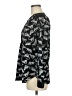 Bellatrix 100% Polyester Black Long Sleeve Blouse Size M - photo 5