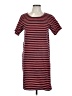 J.Crew Stripes Red Casual Dress Size L - photo 1