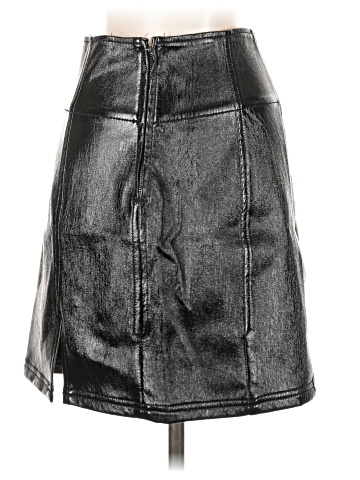 Free People Faux Leather Skirt (view 2)