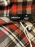 Akaiv 100% Polyester Plaid Brown Long Sleeve Blouse Size M - photo 7
