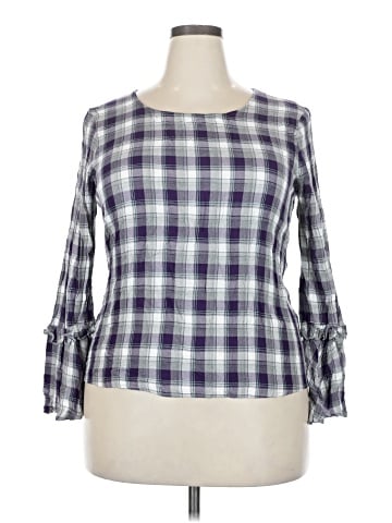 Maison Jules 3/4 Sleeve Blouse (view 1)