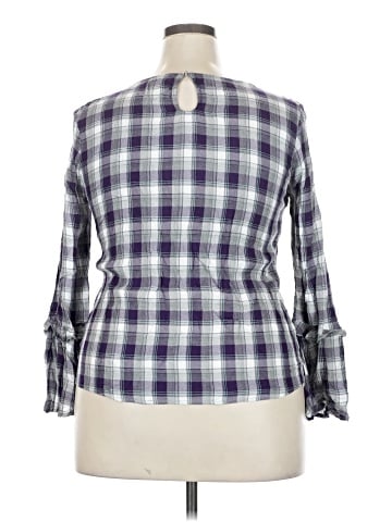 Maison Jules 3/4 Sleeve Blouse (view 2)