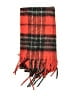 Unbranded Plaid Red Orange Scarf One size - photo 2