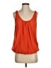Zara Basic 100% Polyester Orange Sleeveless Blouse Size XS - photo 1