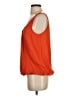 Zara Basic 100% Polyester Orange Sleeveless Blouse Size XS - photo 5