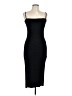 Unbranded Solid Black Cocktail Dress Size L - photo 1