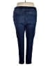 Torrid Solid Blue Jeggings Size 4X Tall (4) - photo 2