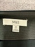 M&S Solid Black Active Pants Size 16L - photo 7
