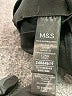M&S Solid Black Active Pants Size 16L - photo 8