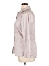Banana Republic Metallic Gray 3/4 Sleeve Button-Down Shirt Size 16 - photo 5