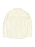H&M 100% Cotton Solid Ivory Long Sleeve Button-Down Shirt Size 6 - photo 2