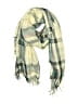 Unbranded Plaid Green Tan Scarf One size - photo 1