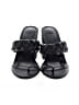 Just Fab Black Sandals Size 8 - photo 2