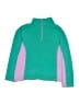 L.L.Bean 100% Polyester Color Block Green Track Jacket Size 8 - photo 1