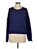 Fabletics Solid Blue Pullover Sweater Size L - photo 1
