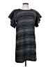 Moon River Stripes Gray Casual Dress Size S - photo 1